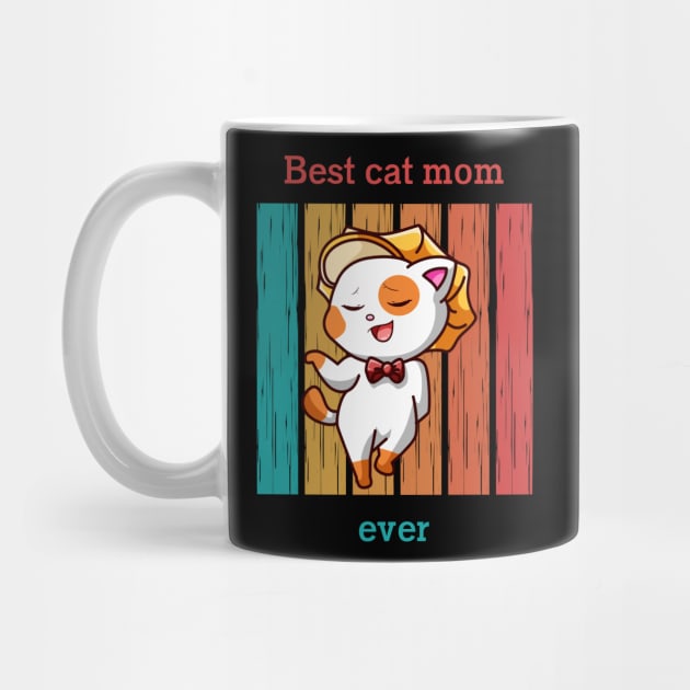 Cat t shirt - Best cat mom by hobbystory